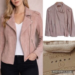 Blank NYC Pink Bomber Jacket